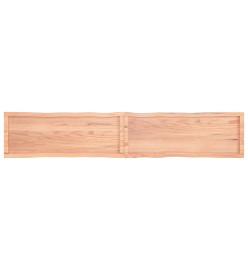 Dessus de table bois chêne massif traité bordure assortie