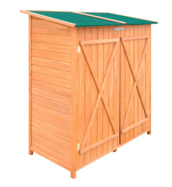 Abri de jardin de stockage d'outils de jardin Bois Grand