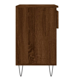 Armoire à chaussures Chêne marron 70x36x60 cm Bois d'ingénierie