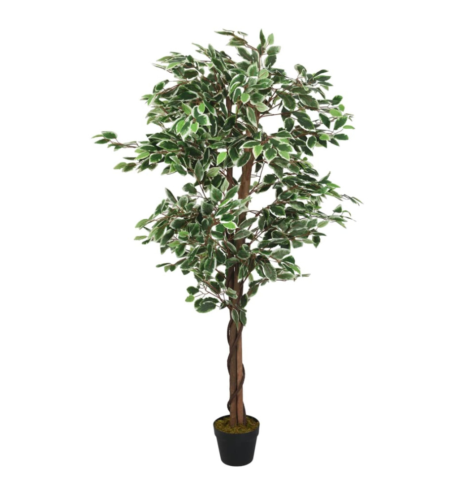 Ficus artificiel 1260 feuilles 200 cm vert