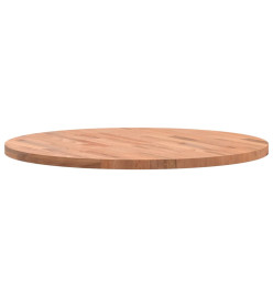 Dessus de table Ø70x2,5 cm rond bois massif de hêtre