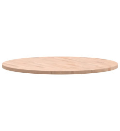 Dessus de table Ø90x2,5 cm rond bois massif de hêtre