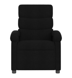 Fauteuil inclinable Noir Tissu