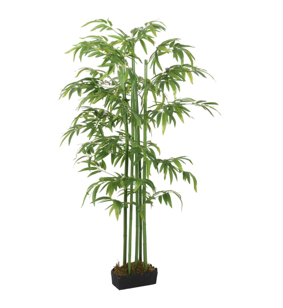 Bambou artificiel 240 feuilles 80 cm vert