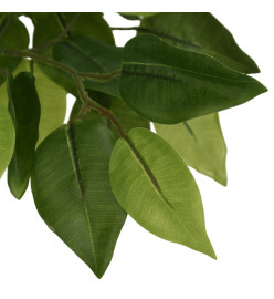 Ficus artificiel 756 feuilles 150 cm vert