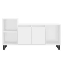 Meuble TV Blanc 100x35x55 cm Bois d'ingénierie