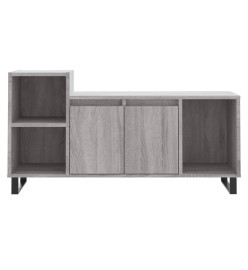 Meuble TV Sonoma gris 100x35x55 cm Bois d'ingénierie