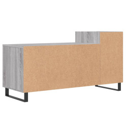 Meuble TV Sonoma gris 100x35x55 cm Bois d'ingénierie