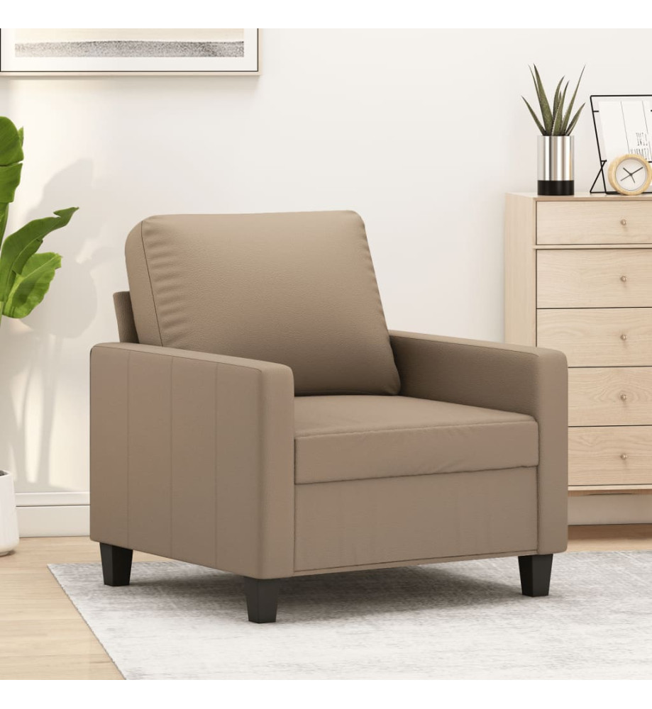 Fauteuil Cappuccino 60 cm Similicuir