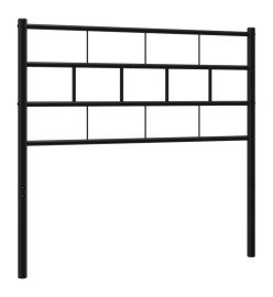 Tête de lit métal noir 107 cm