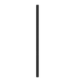 Tête de lit métal noir 107 cm