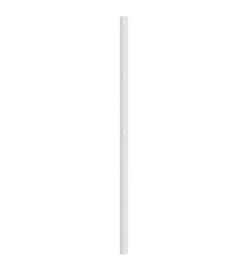 Tête de lit métal blanc 180 cm