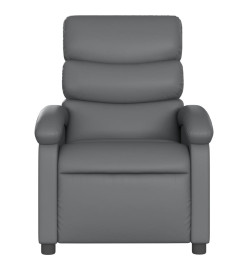 Fauteuil inclinable Gris Similicuir