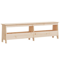 Banc d'entrée 160x28x45 cm bois de pin massif