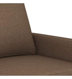 Fauteuil Marron 60 cm Tissu