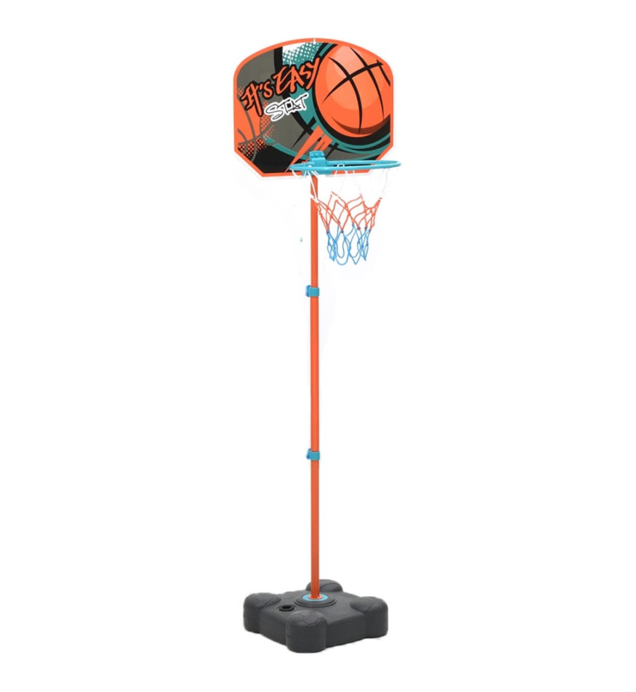 Ensemble de jeu de basket-ball portable réglable 109-141 cm