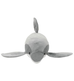 dauphin en peluche Gris