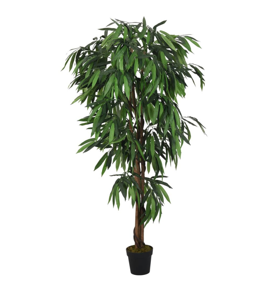 Manguier artificiel 450 feuilles 120 cm vert