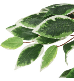 Ficus artificiel 756 feuilles 150 cm vert