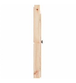 Portes de cuisine d'extérieur 50x9x82 cm bois de pin massif