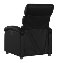 Fauteuil inclinable Noir Similicuir