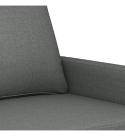 Fauteuil Gris foncé 60 cm Tissu