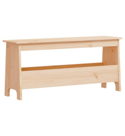 Banc d'entrée 100x28x45 cm bois de pin massif