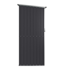 Abri de jardin Anthracite 118,5x97x209,5 cm Acier galvanisé