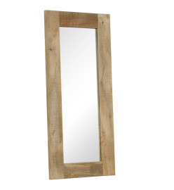 Miroir Bois massif de manguier 50 x 110 cm