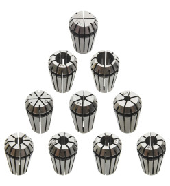 Douilles de serrage ER16 10 pcs Ensemble d'outils de tournage