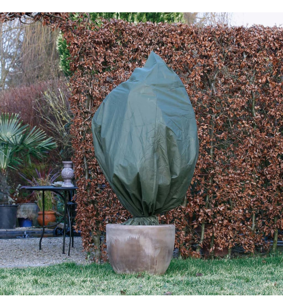 Nature Couverture polaire d'hiver 50 g/m² 157x100 cm vert