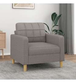 Fauteuil Taupe 60 cm Tissu