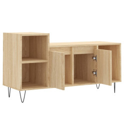 Meuble TV Chêne sonoma 100x35x55 cm Bois d'ingénierie