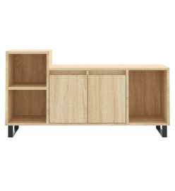 Meuble TV Chêne sonoma 100x35x55 cm Bois d'ingénierie