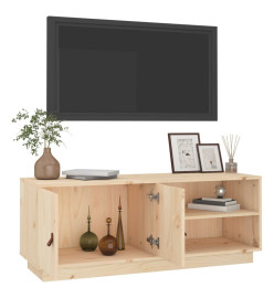 Meuble TV 105x34x40 cm Bois de pin massif