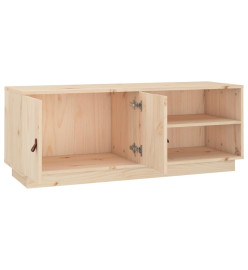 Meuble TV 105x34x40 cm Bois de pin massif