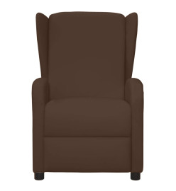 Fauteuil de massage Marron Similicuir