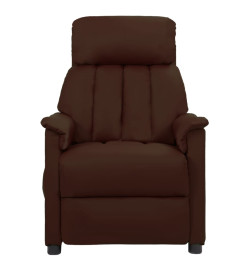 Fauteuil de massage Marron Similicuir