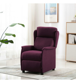 Fauteuil de massage Violet Tissu