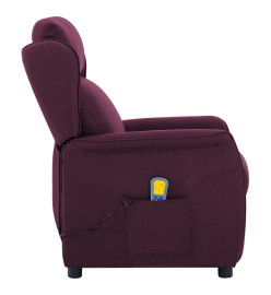 Fauteuil de massage Violet Tissu