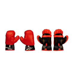 Punching ball Avento reflex junior noir/rouge