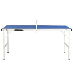 Table de ping-pong avec filet 152x76x66 cm Bleu