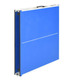 Table de ping-pong avec filet 152x76x66 cm Bleu