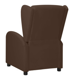 Fauteuil de massage électrique à oreilles Marron Similicuir