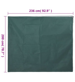 Housses de protection pour plantes avec fermeture éclair 4 pcs