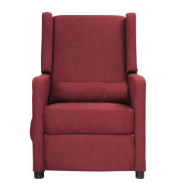 Fauteuil de massage Rouge bordeaux Tissu