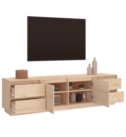 Meuble TV 176x37x47,5 cm Bois de pin massif