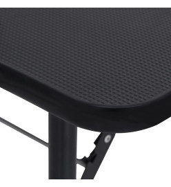 Table de toilettage réglable pour chiens avec 1 boucle