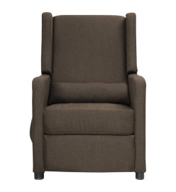 Fauteuil électrique de massage Taupe Tissu