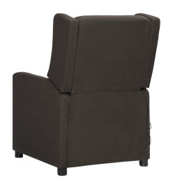 Fauteuil de massage Taupe Tissu